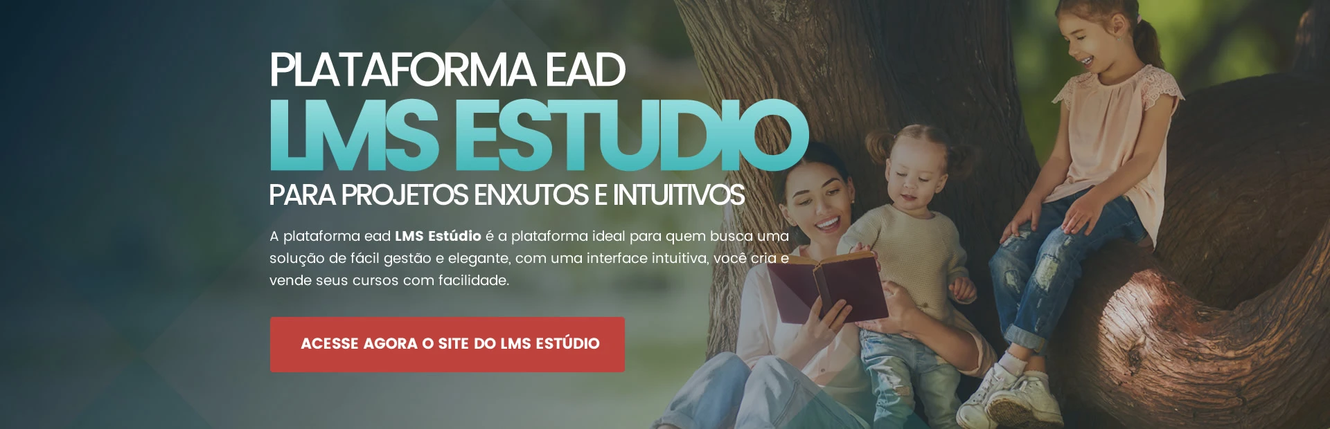 Plataforma EAD LMS Estúdio, crie agora sua plataforma gratuita.